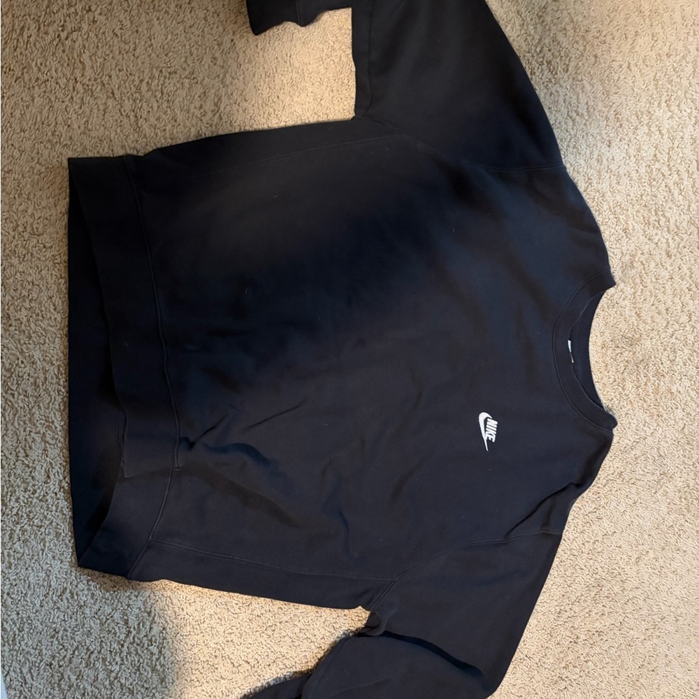 Nike Black Crewneck Top
